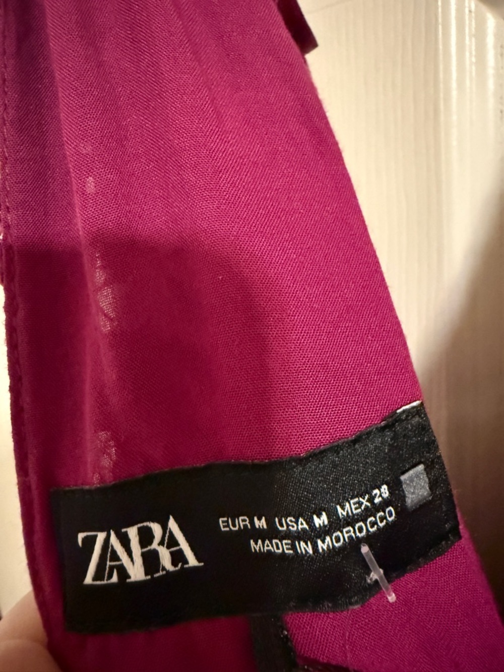 Zara Fuchsia Dress with Branded Label - Picture 5 of 6
